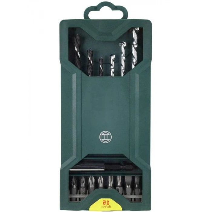 15 Parça Beton ve Ahşap Delme Ucu Seti