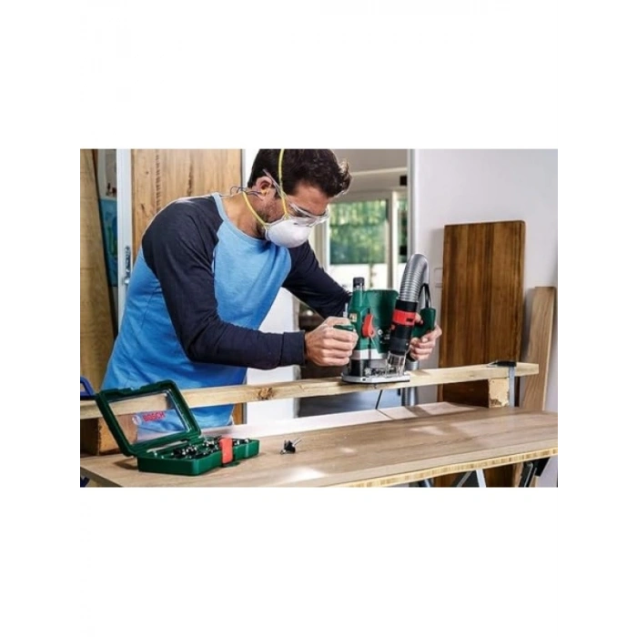 15 Parça Freze Seti - 8 mm Aksesuar ile