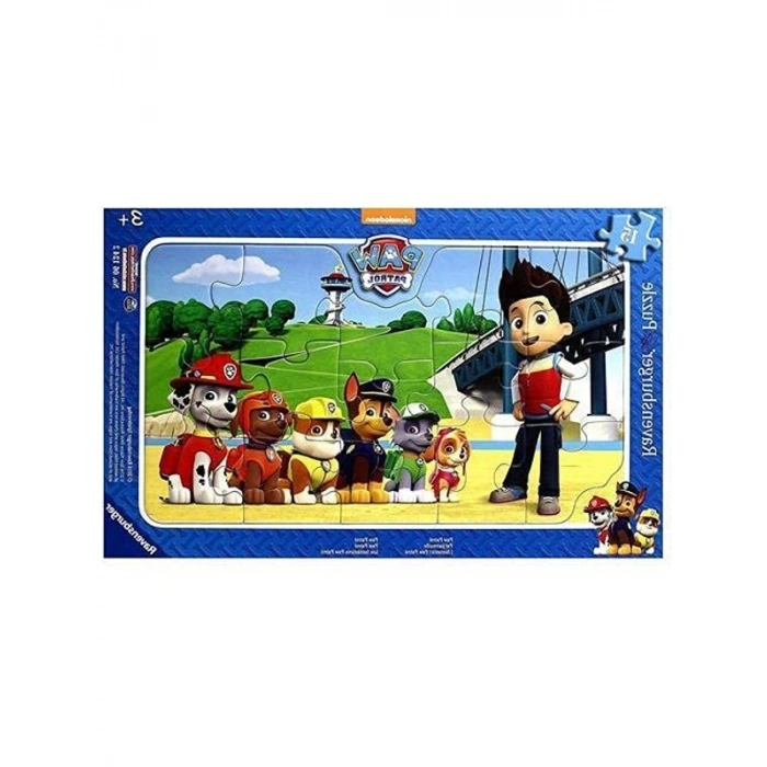15 Parça Küçük Çerçeveli Puzzle, Eğlenceli Bahçe Hayvanları Teması