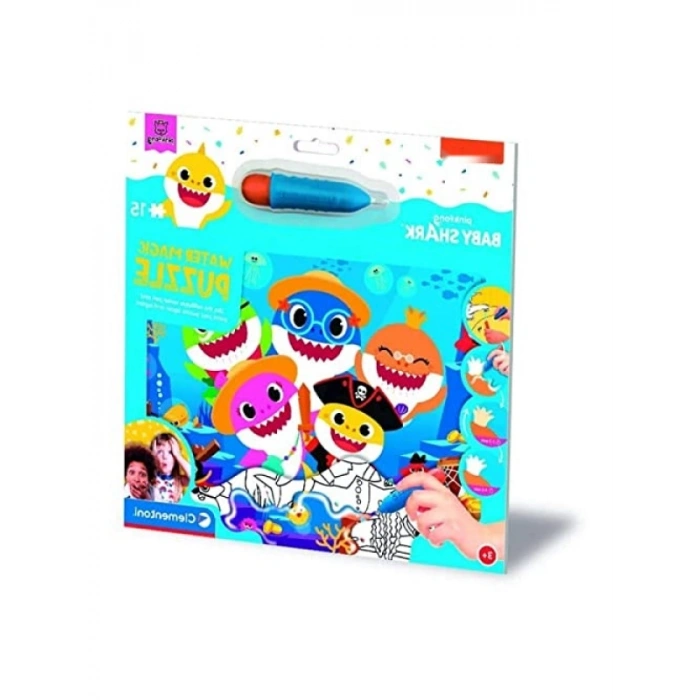 15 Parça Su ile Aktif Puzzle, Eğlenceli Tasarım