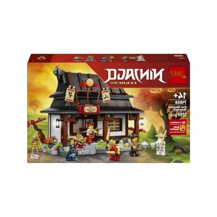 15. Yıl Dönümü NINJAGO Yapım Seti - 1259 Parça Eğlenceli Oyun