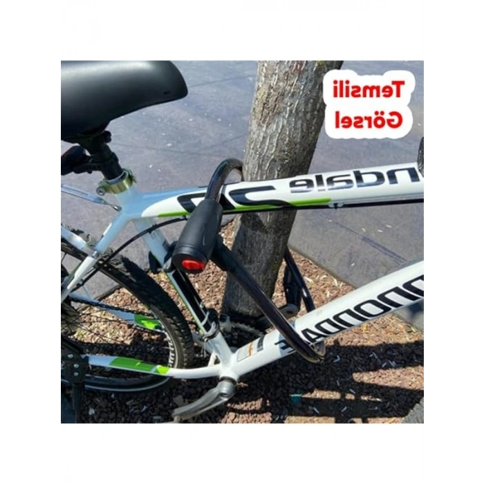150 cm Uzunlu Çelik Bisiklet Kilidi, Hırsızlığa Karşı Güvenli
