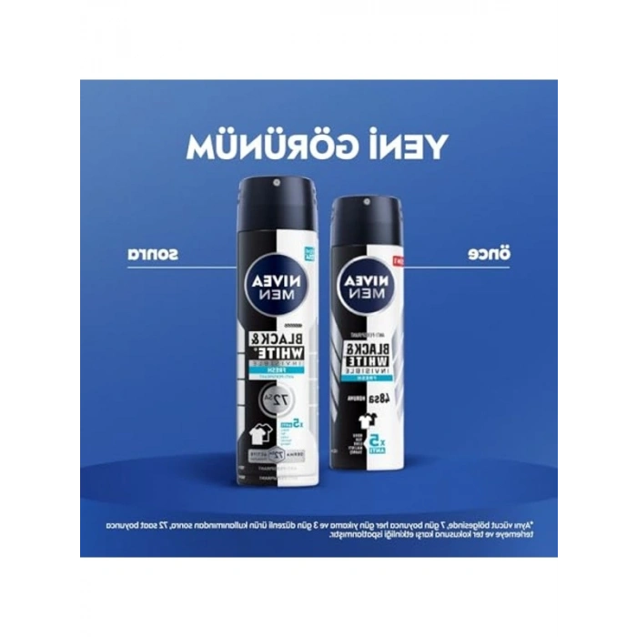 150 ml Erkek Deodorant, 72 Saat Ter Koruması, Leke Bırakmaz