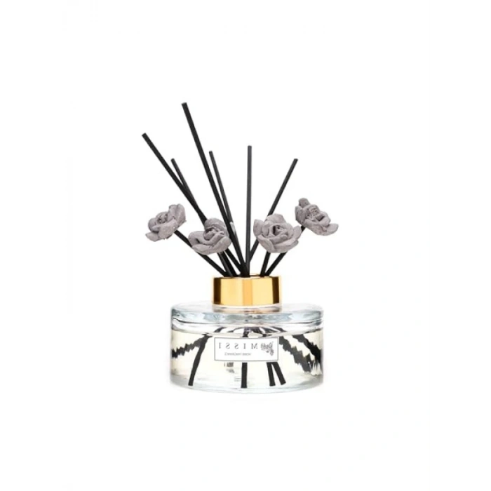 150 ml Siyah Bambu Çubuklu Oda Kokusu - Black Vanilya