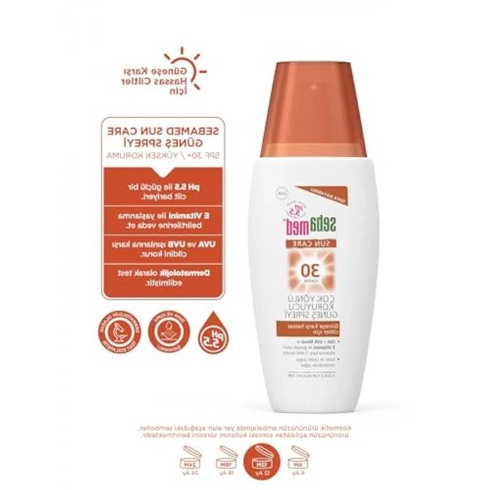 150 ml SPF 30 Güneş Spreyi, Yüksek Koruma