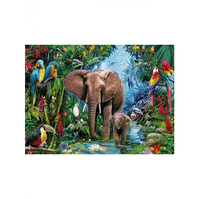 150 Parça Fil Temalı Puzzle - Eğlenceli ve Eğitici Aktivite