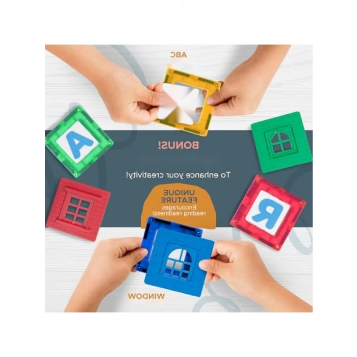 150 Parça Manyetik Blok Seti, Eğitici Yapı Taşları