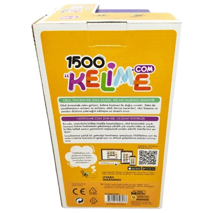 1.500 KELİME - ALFABE ÖĞRENİYORUM