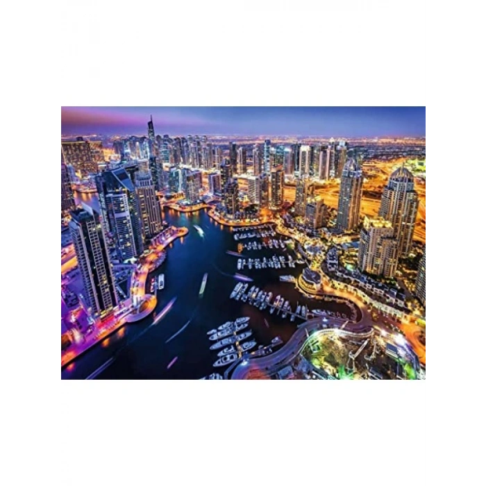 1500 Parça Dubai Temalı Puzzle Eğlenceli Set