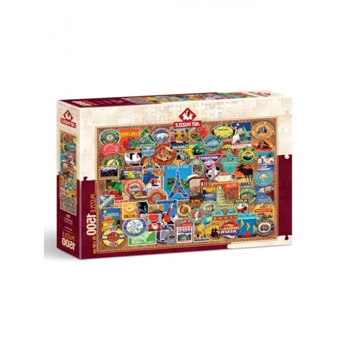 1500 Parça Dünya Gezgini Puzzle
