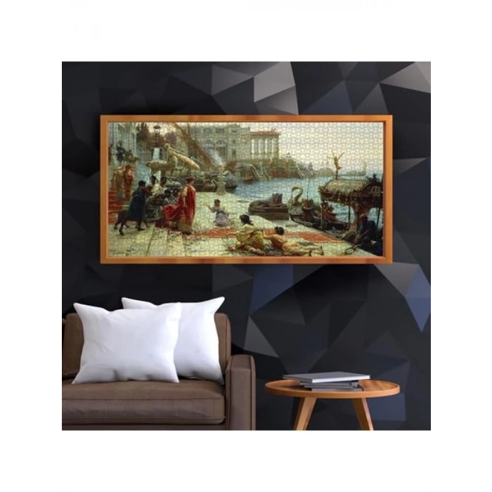 1500 Parça Kraliçeyi Uğurlama Temalı Puzzle