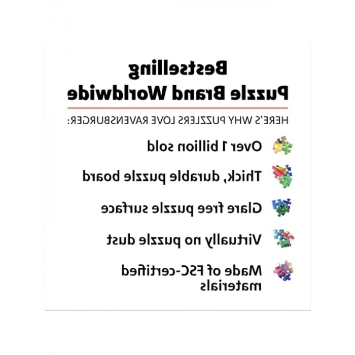 1500 Parça Yetişkin Puzzle - Çok Renkli