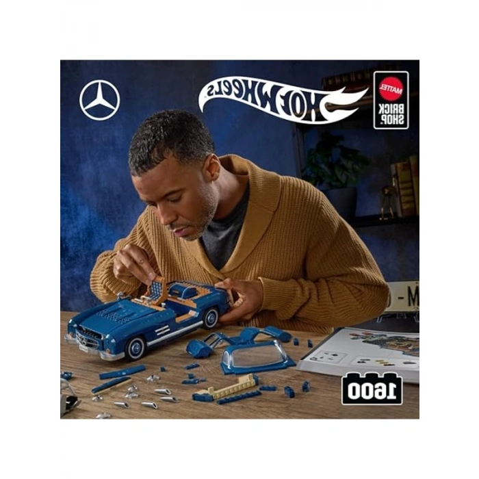 1500 Parçalı Metal Yarış Arabası Oyuncak, 1:12 Ölçekli Gri Model
