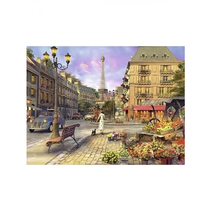 1500 Parçalı Tarihi Paris Puzzle - Detaylı Yapboz