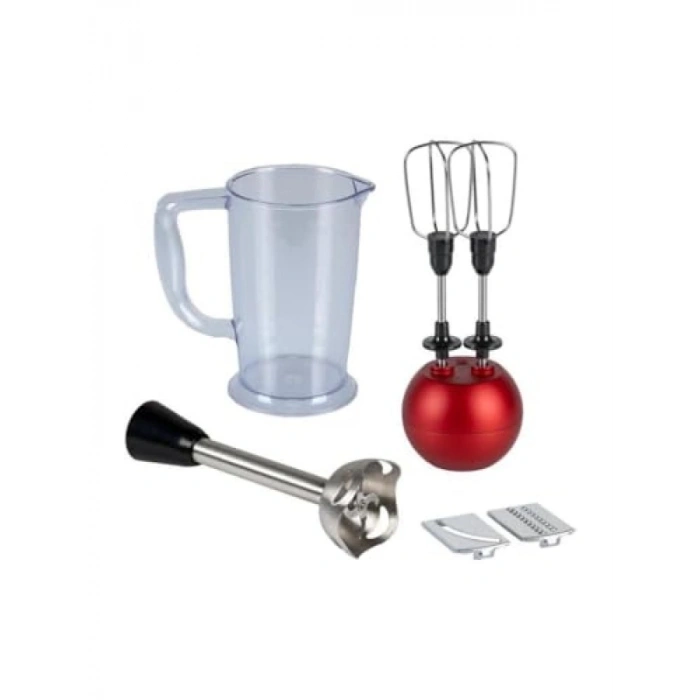 1500 Watt Güçlü Blender Seti, Borosilikat Cam Bileşenler