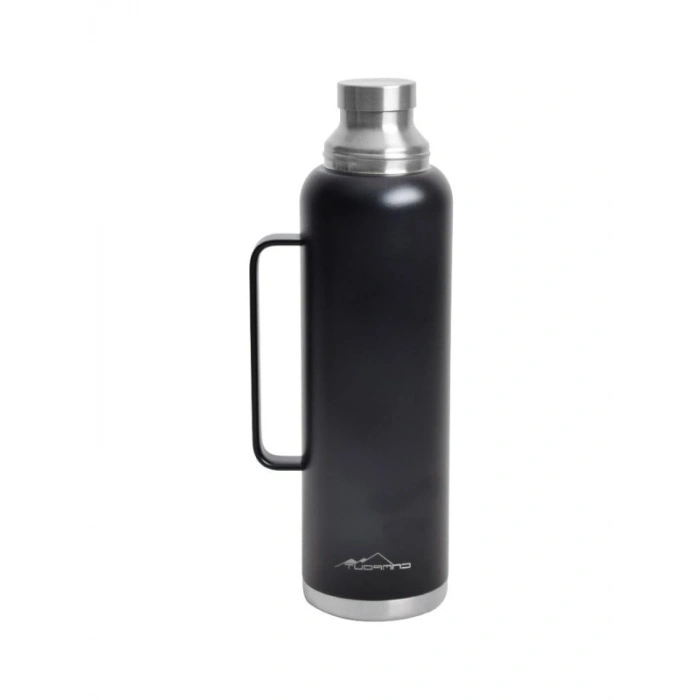 1500Ml Kapasiteli Çift Katmanlı Termos, Siyah