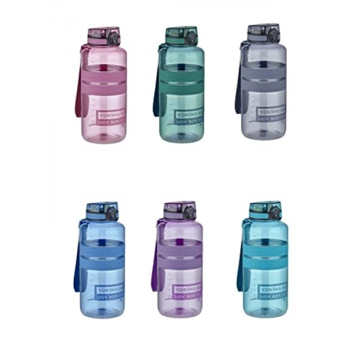 1500ml Kapasiteli Ergonomik Matara - Yenilenen Renk Seçenekleri