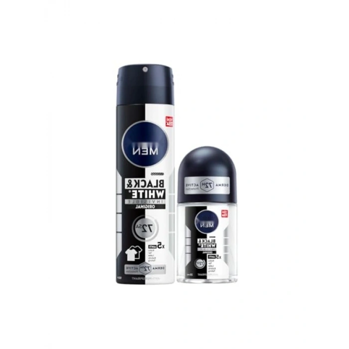 150ml Erkek Sprey Deodorant ve 25ml Mini Roll-on Seti