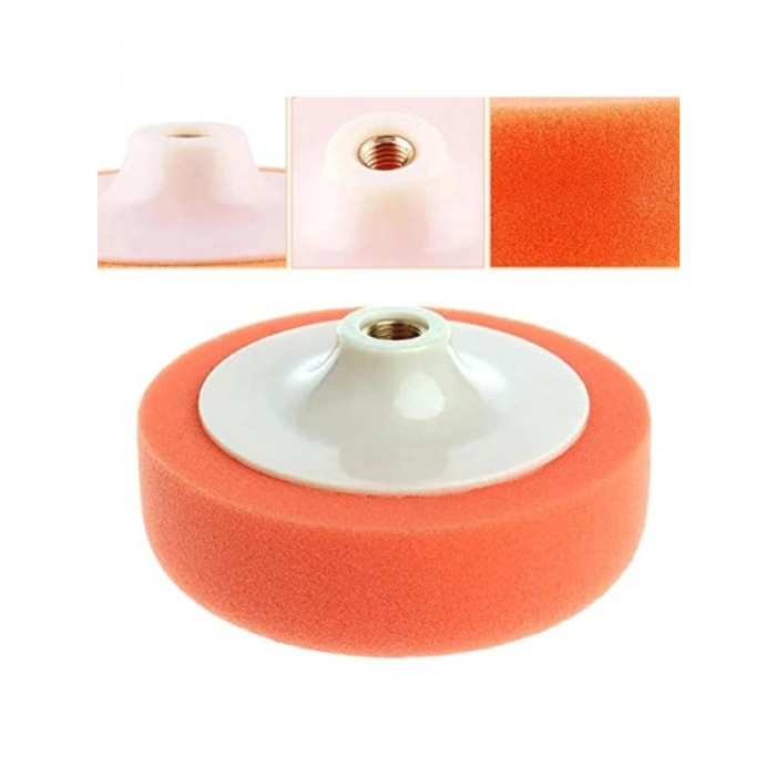 150mm Turuncu Oto Pasta Cila Parlatma Polisaj Süngeri