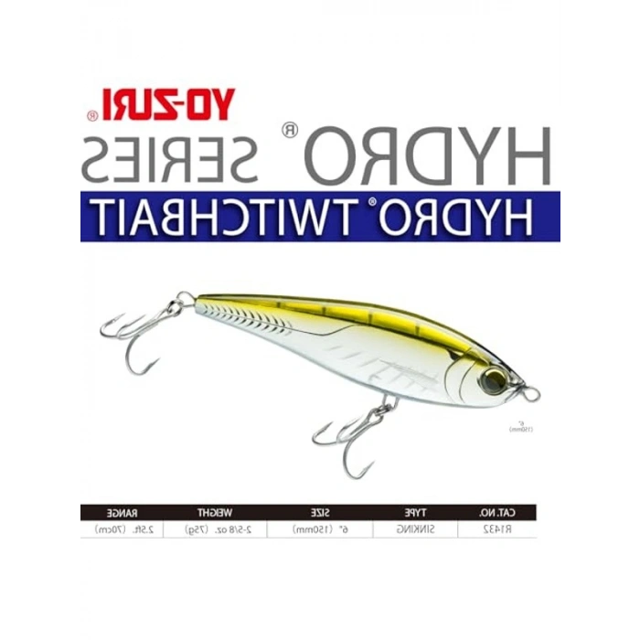 150mm Uzunlu Kek Renkli Twitchbait, Su Altında Etkili Çekim