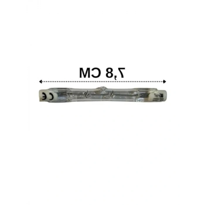 150W Dim Edilebilir Halojen Ampul, 78mm 2 Adet