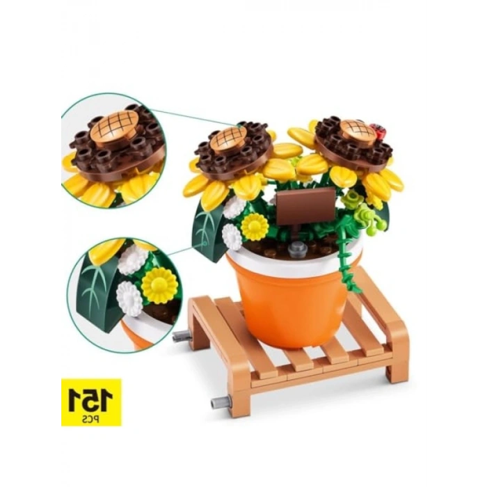 151 Parça Saksı Bitkileri Sürpriz Seti