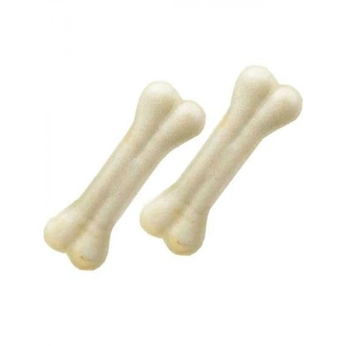 15Cm Beyaz Press Çiğneme Kemiği - 2li Paket