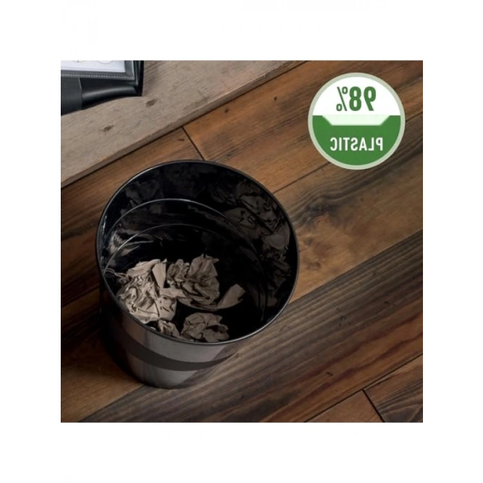 15L Kapasiteli Çöp Kovası - Modern Tasarım, Siyah