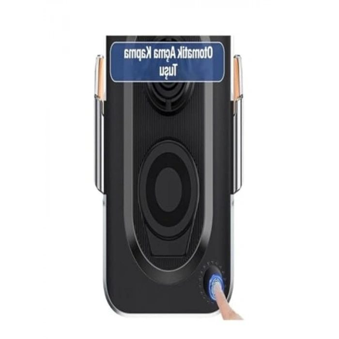 15W Sensörlü Wireless Şarjlı Telefon Tutucu, Şeffaf Tasarım
