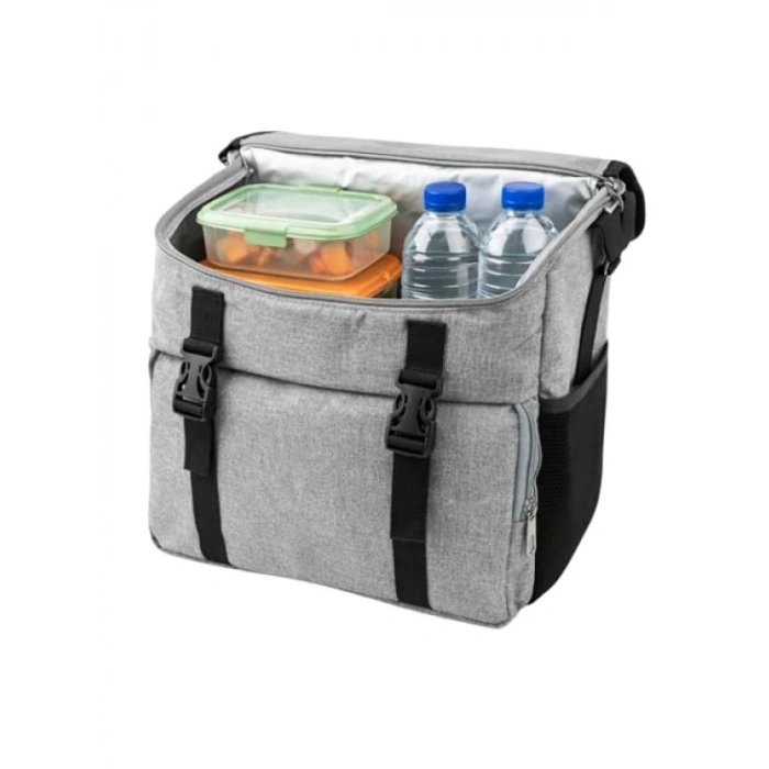 16 Litre Kapasiteli Yalıtımlı Termos Çanta - Gri