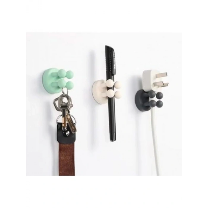 16 Parça Yapışkanlı Kablo Düzenleyici Seti