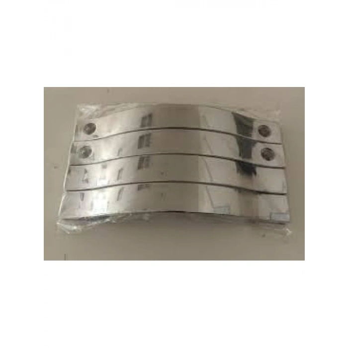 160 mm Cam Duşakabin Ay Kulp - Krom Renk