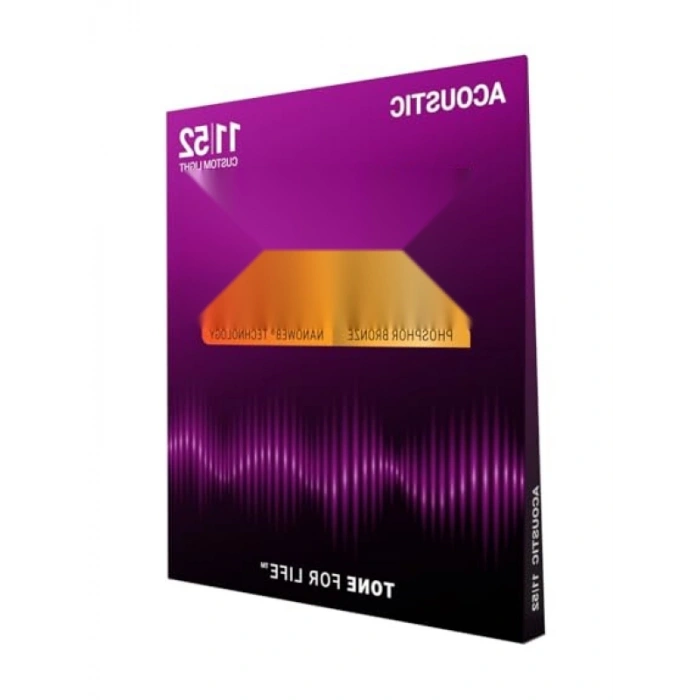 16027 Nanoweb Phosphor Bronze Akustik Gitar Teli (11-52)