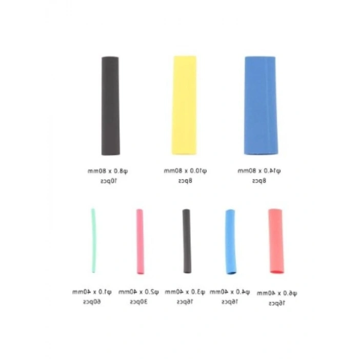 164 Parça Isı ile Daralan Kablo Koruma Seti