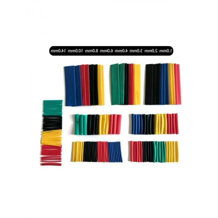 164 Parça Isıyla Daralan Kablo Tamir Seti