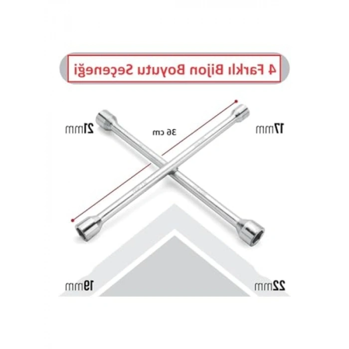 17-19-21-23 mm Krom Bijon Anahtarı