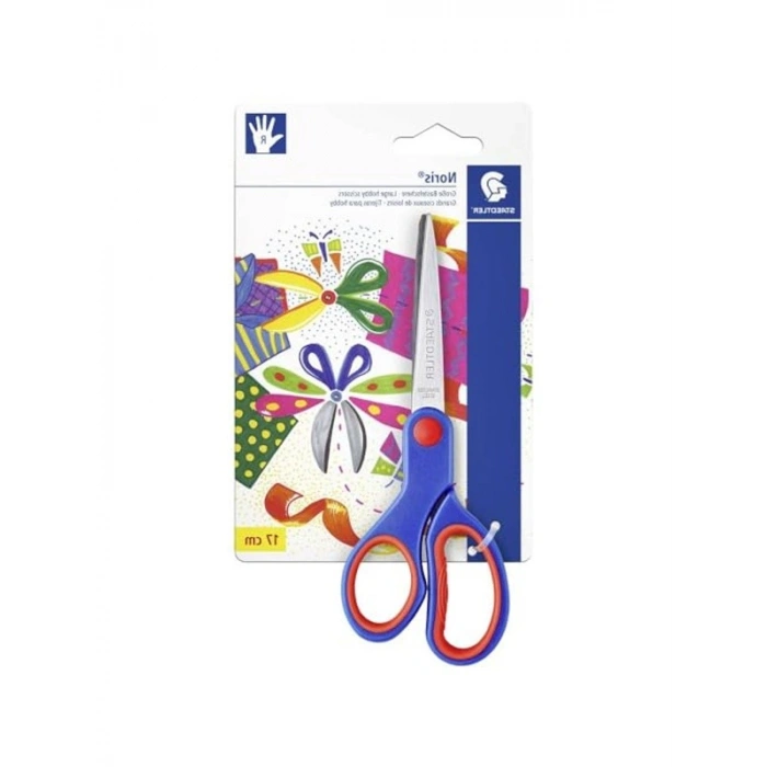 17 cm Makas, Siyah Renk, Kullanımı Kolay ve Pratik