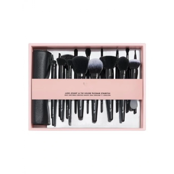 17 Parça Profesyonel Makyaj Fırça Seti