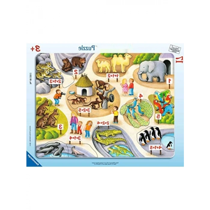 17 Parçalı Sayılar Yapbozu