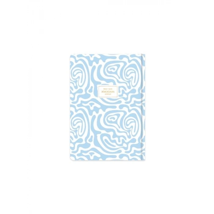 17 x 24 Ciltli Akademik Ajanda - Ritim Tasarımı