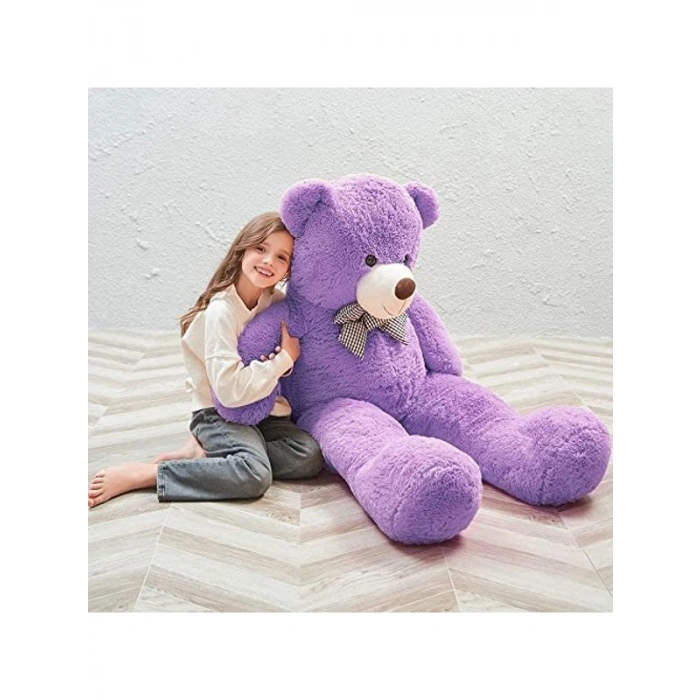 175 cm Boyunda Papyonlu Peluş Ayı