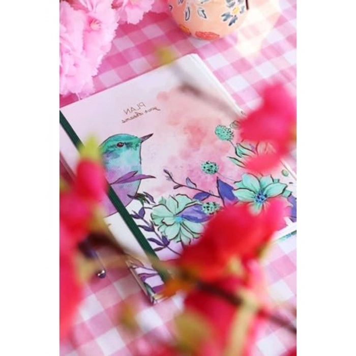 17x24 cm Boyutunda Gizli Spiralli Süresiz Planlayıcı Ajanda