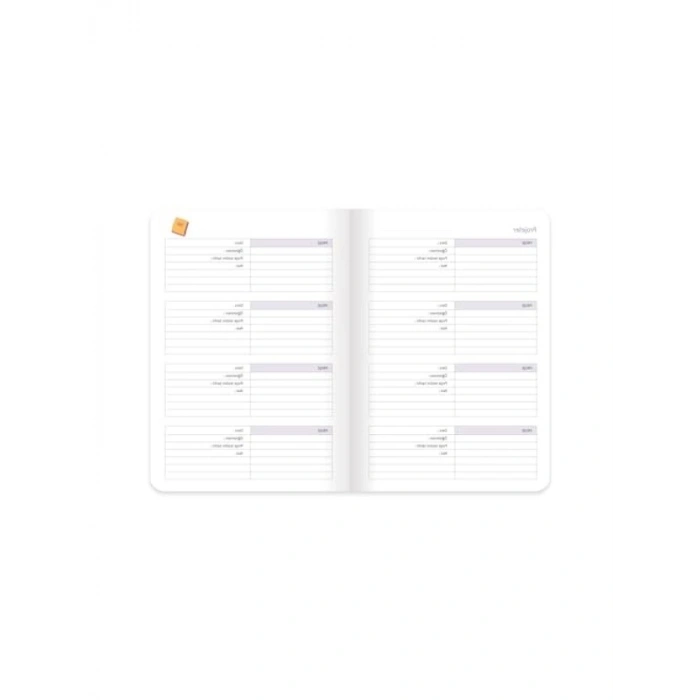 17x24 cm Ciltli Akademik Ajanda - Etnik Tasarım