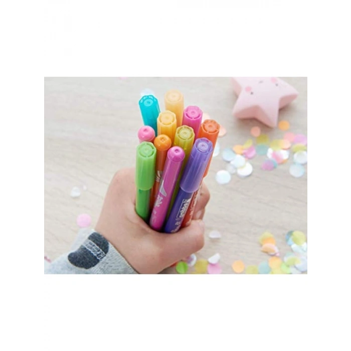 18li İnce Uçlu Keçeli Kalem Seti