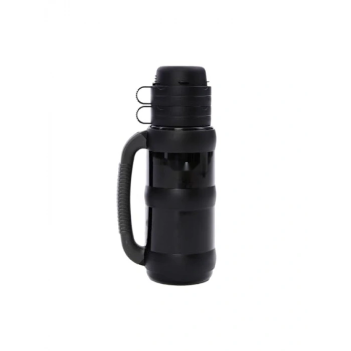 1.8 Litre Kapasiteli Siyah Termos