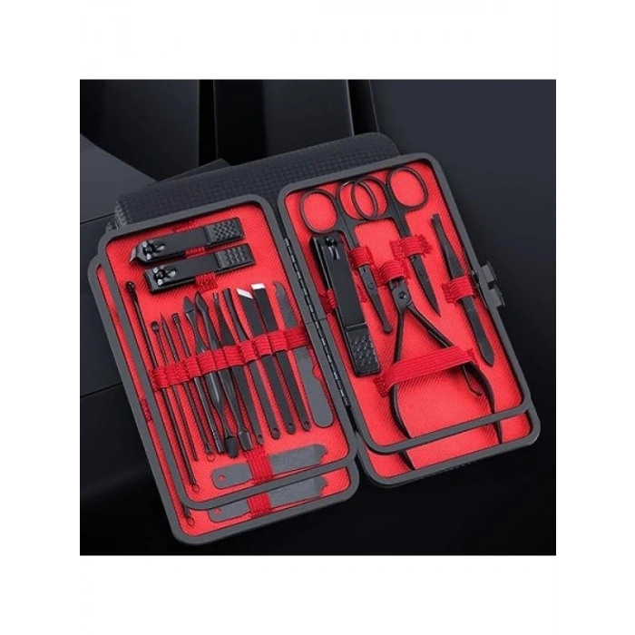 18 Parça Taşınabilir Manikür Pedikür Seti