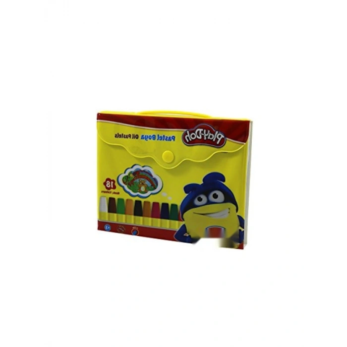 18 Renkli Pastel Boya Seti