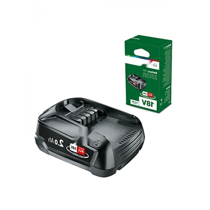 18 Volt 2,0Ah Kapasiteli Akü, Yüksek Dayanıklılık ve Performans