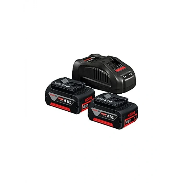 18 Volt Akü Şarj Seti ile Güçlü Enerji Çözümleri, 2x5.0Ah