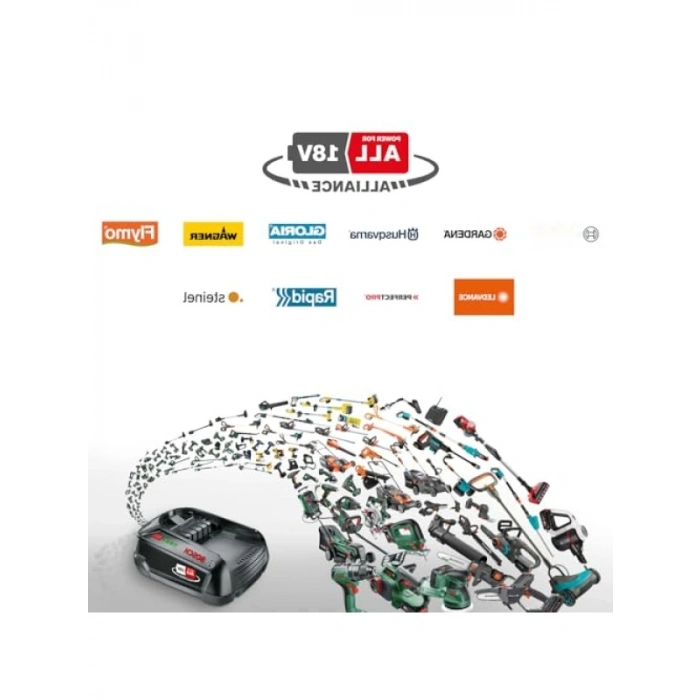 18 Volt Pil Elektrikli Budama Makinesi - 2,5 Ah Kapasiteli